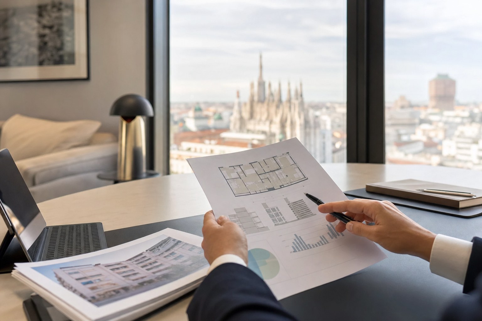 Documento di proposta di acquisto per un appartamento di Milano